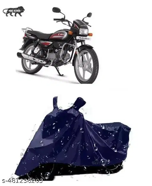 Polyester Cover For Bike/Scooter, Multicolour