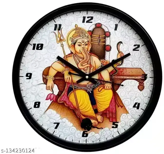 Wall Clock for Home, Multicolor, 10"