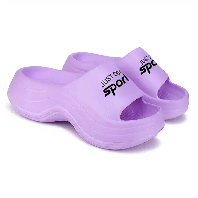 Sliders for Women (Purple, 8)