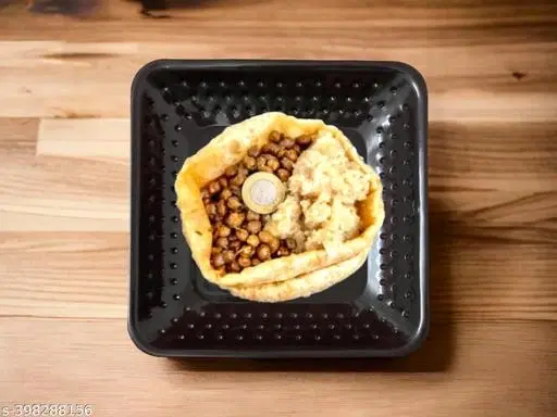 Plastic Plates for Kitchen, Black, Pack of 12