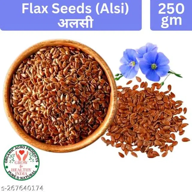 Brown Flax Seeds, 250 g