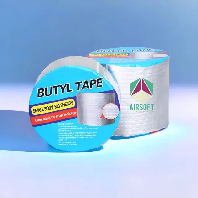 Aluminium Single Sided Self Adhesive Tape, Silver, 5 m