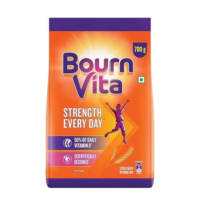 Bournvita Pro Chocolate Drink Pouch 700 g