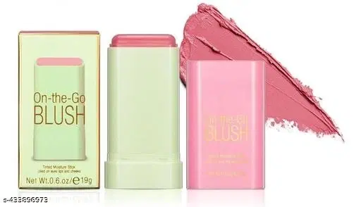 Matte Finish Blush Stick, Multicolor