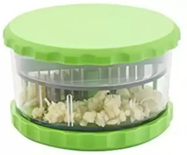 Plastic Vegetable Chopper, Green