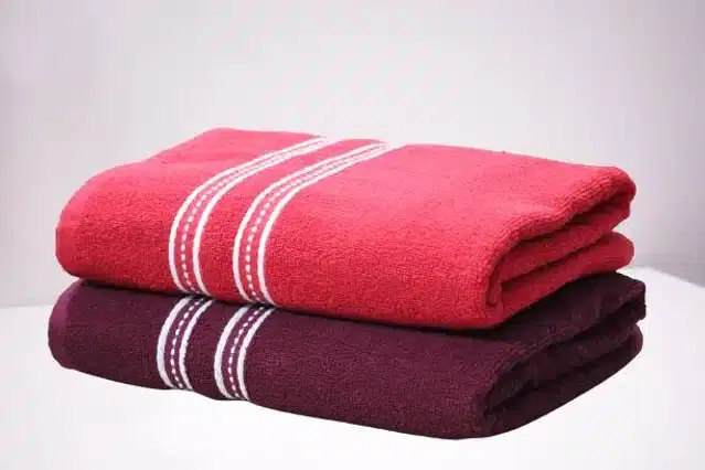 Bath Towel, 27x54 inches, Pack of 2, Multicolor