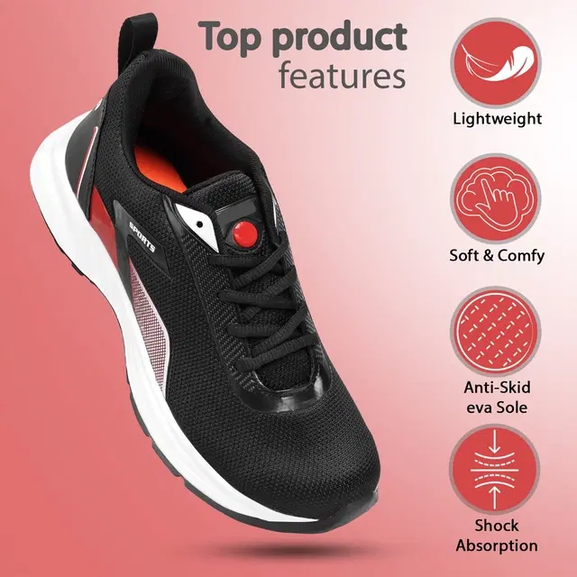 Sports Shoes for Men, Black (7)