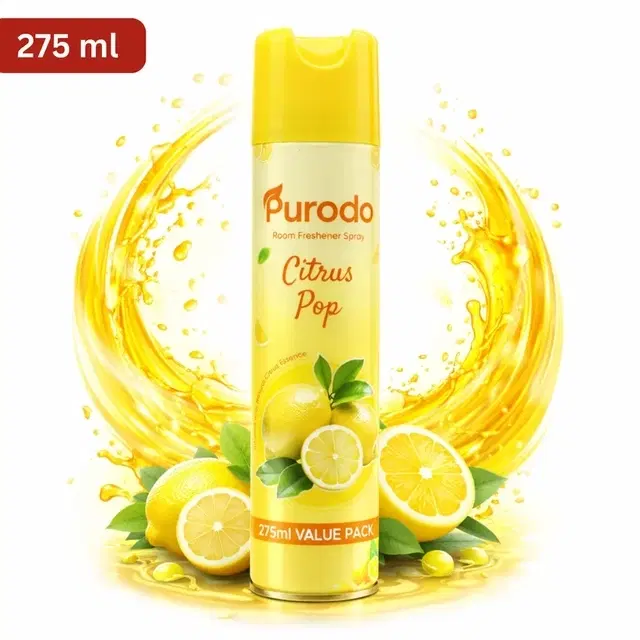 Purodo Air Freshener Spray 275 ml Citrus Pop