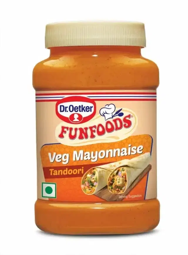 Dr. Oetker Funfoods Veg Mayo Tandoori Eggless 250 g