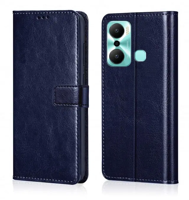Flip Mobile Cover for Infinix X6825/HOT 20Play, Multicolor