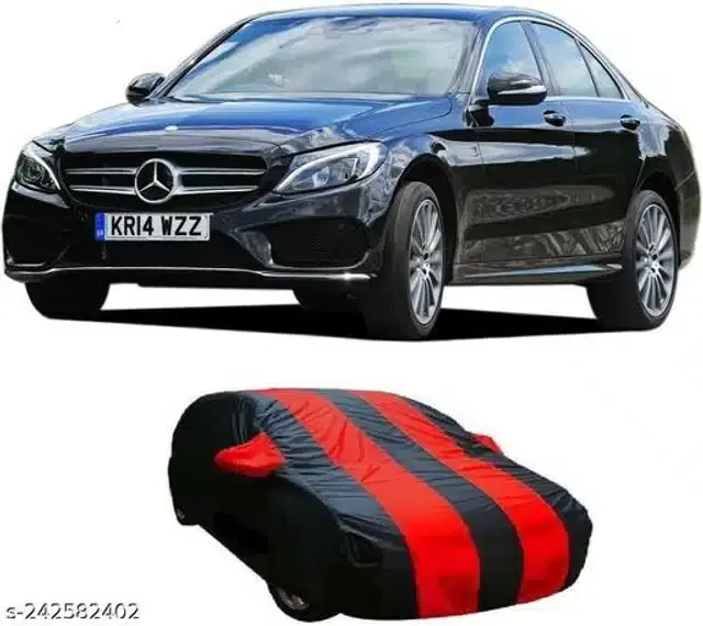 Taffeta Waterproof Car Cover for Mercedes Benz C-Class, Multicolor