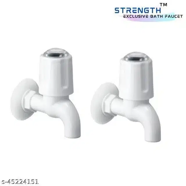 Bathroom Tap, Silver, Pack Of 2