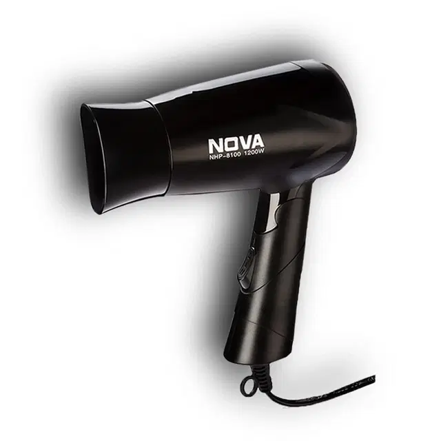 Nova Nhp 8100 Hair Dryer (1200 W, Black)