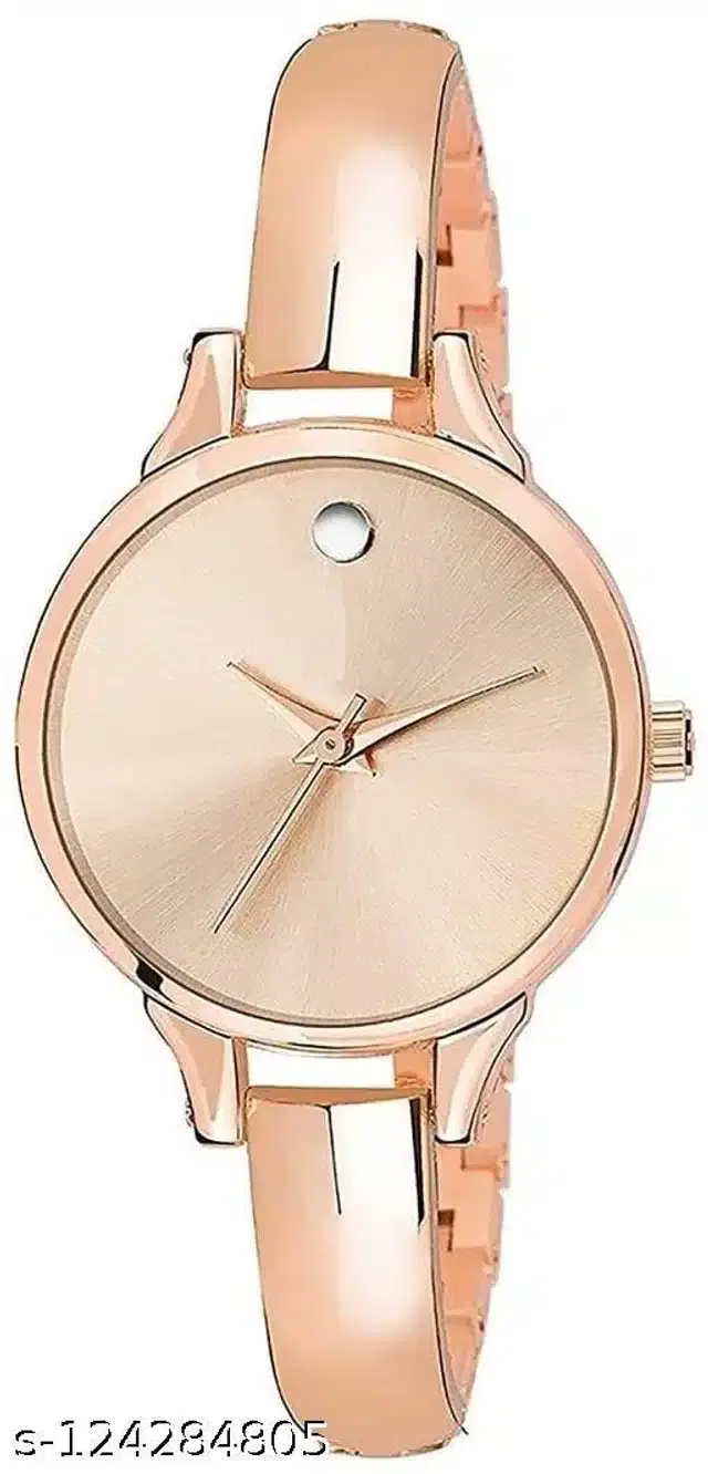 Analog Watch for Women (Rose Gold)