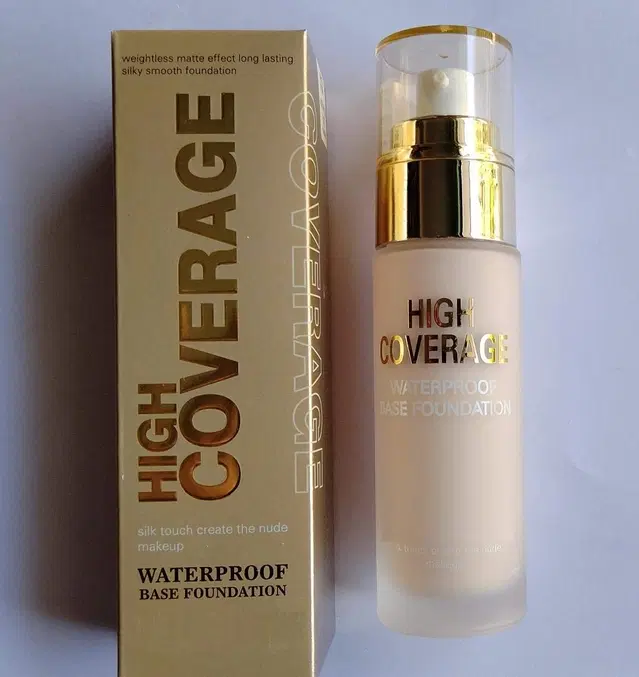 Pippal High Coverrage Waterproof Base Foundation, 60 ml