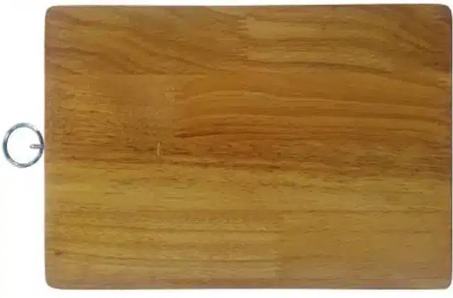 Wooden Vegetable Cutting Board, Brown, 20x15 cm