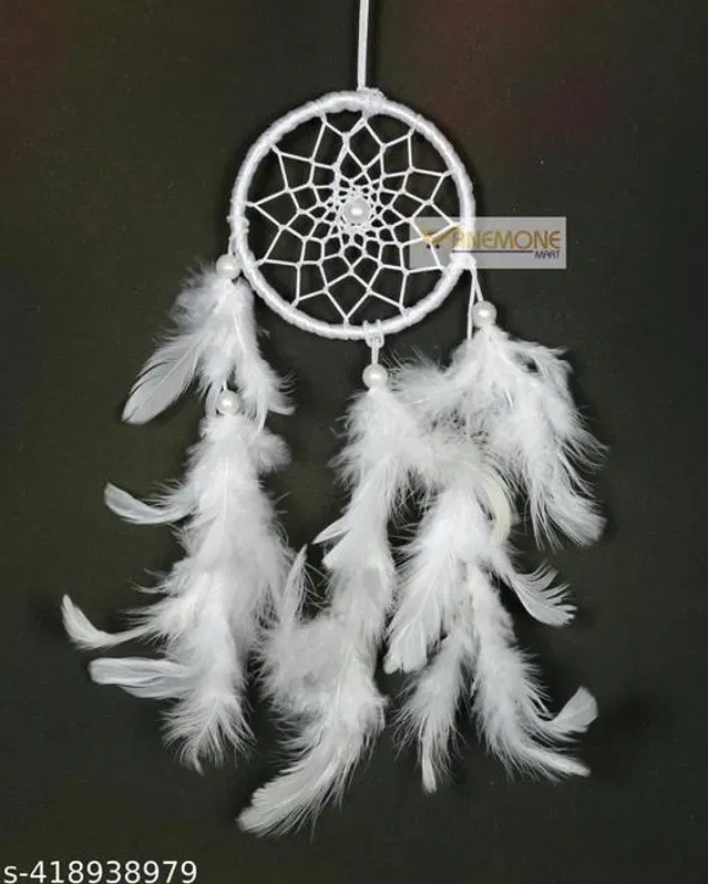 Feather Wall Hanging Dream Catcher, Multicolor