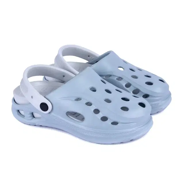 EVA Clogs for Men (Bull Aqua Grey, 6)