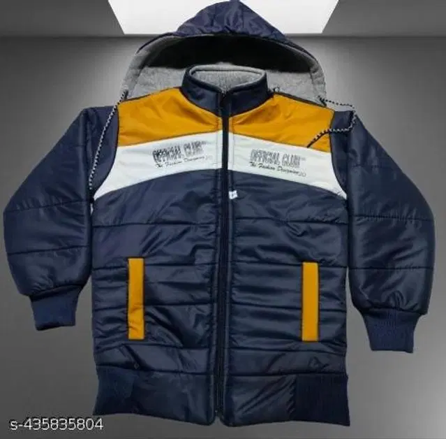 Polyester Jacket for Boys (Multicolor, 0-2 Months)