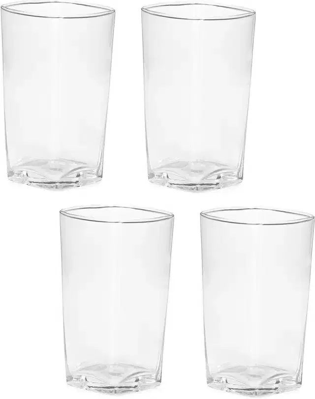 Liquor cum Cocktail Glasses, Transparent, 350 ml, Pack of 4