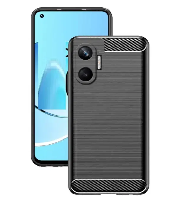 Silicone Mobile Back Cover for Poco F7 5G, Black
