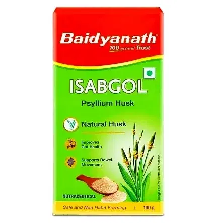 Baidyanath Isabgol Psyllium Husk -100 g Bottle