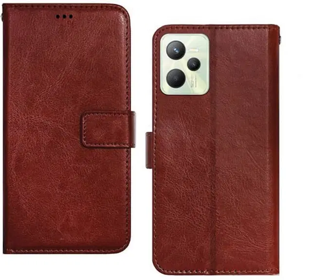 Flip Mobile Cover for Realme C31, Multicolor