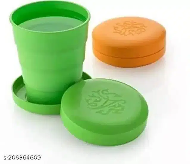 Foldable Water Glass, Assorted, Pack of 2