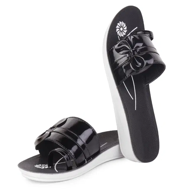 Sliders for Women (Black, 7)