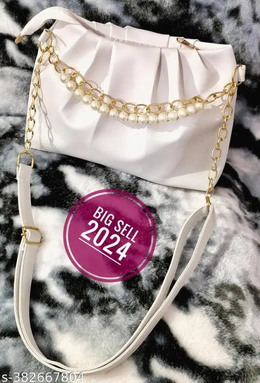 Crossbody Bags & Sling Bags for Women (White)