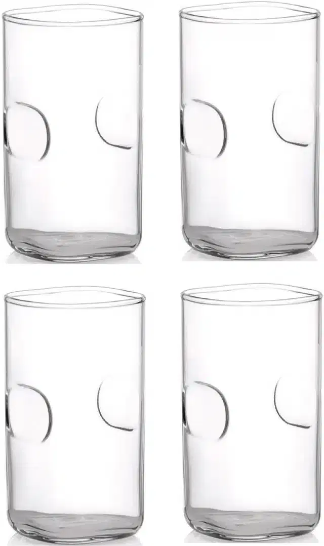 Liquor cum Cocktail Glasses, Transparent, 300 ml, Pack of 4
