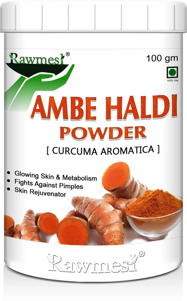Pure Ayurvedic Natural Ambe Haldi Powder, 100 g