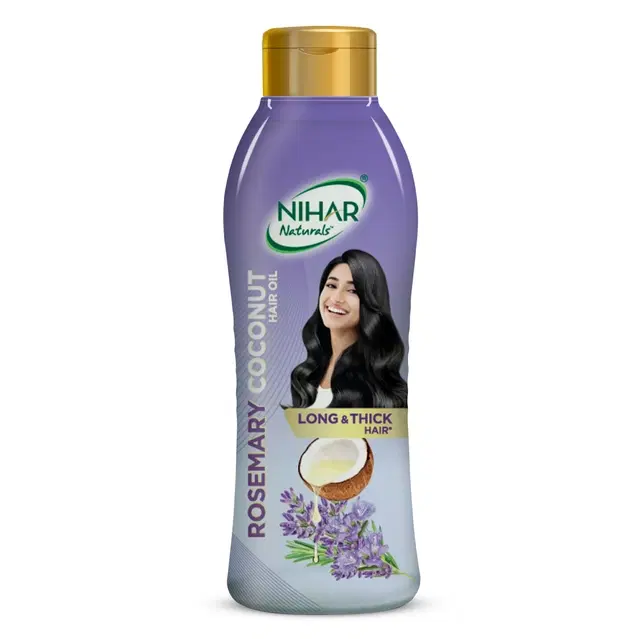 Nihar Naturals Rosemary Coconut Hair Oil, 200 ml