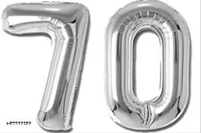 Number Foil Balloon, Assorted, Pack of 1