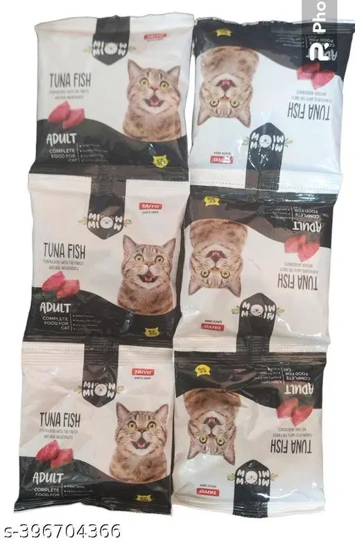Miow Miow Adult Tuna Fish, 50 g, Pack of 6