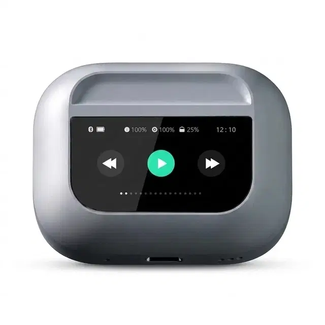 TecSox Alpha Wireless Earbuds with Display [White]
