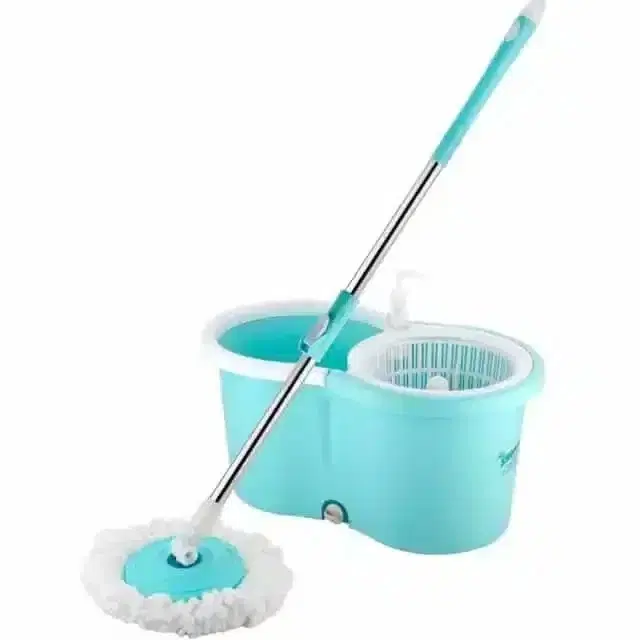 Shagun Plastic Spin Mop Bucket S-503 with Extra Refill
