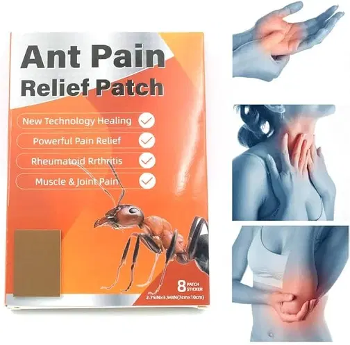 Multipurpose Ant Pain Relief 8 Pcs Patches, Set of 1