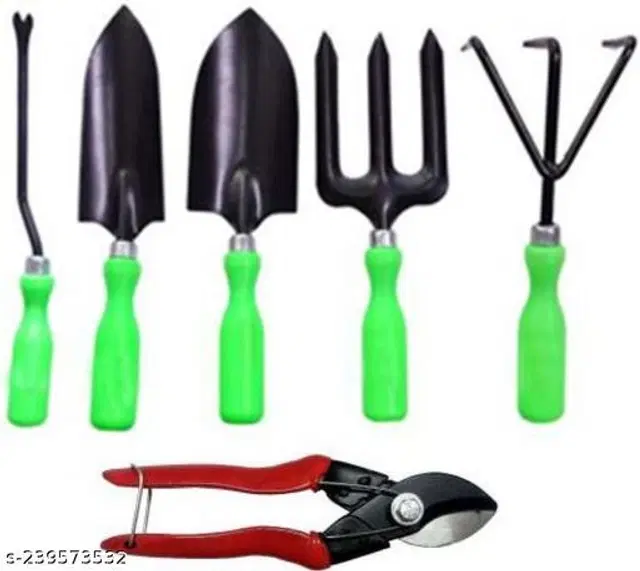 Gardening Tools Set, Multicolor, Set of 6