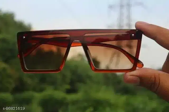 Sunglasses for Unisex (Brown & Black)