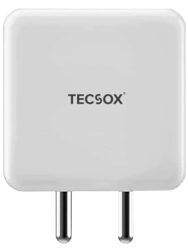 TecSox Type C 100 Watts All in 1 Mobile Charger, Pack of 1