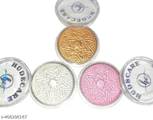 Face Highlighter, Multicolor, Pack of 3