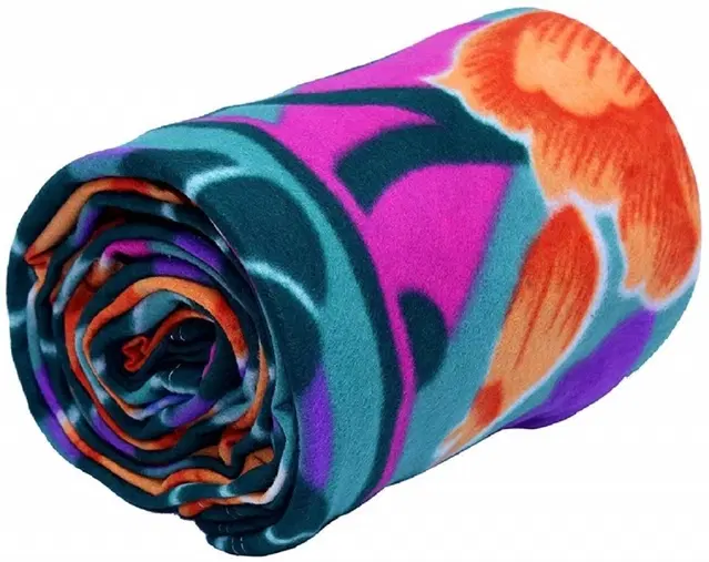 Fleece Blanket, Multicolour, 60x90 Inches