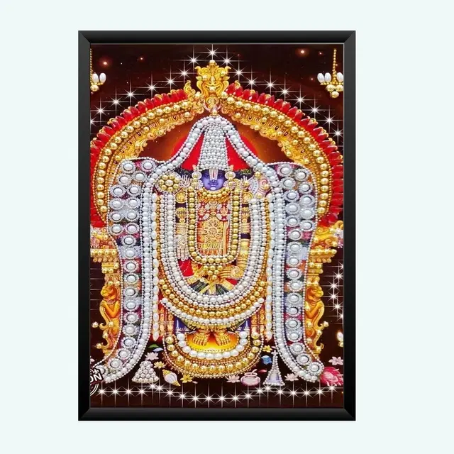 Polyester Photo Frame, Black, 5x7 inches