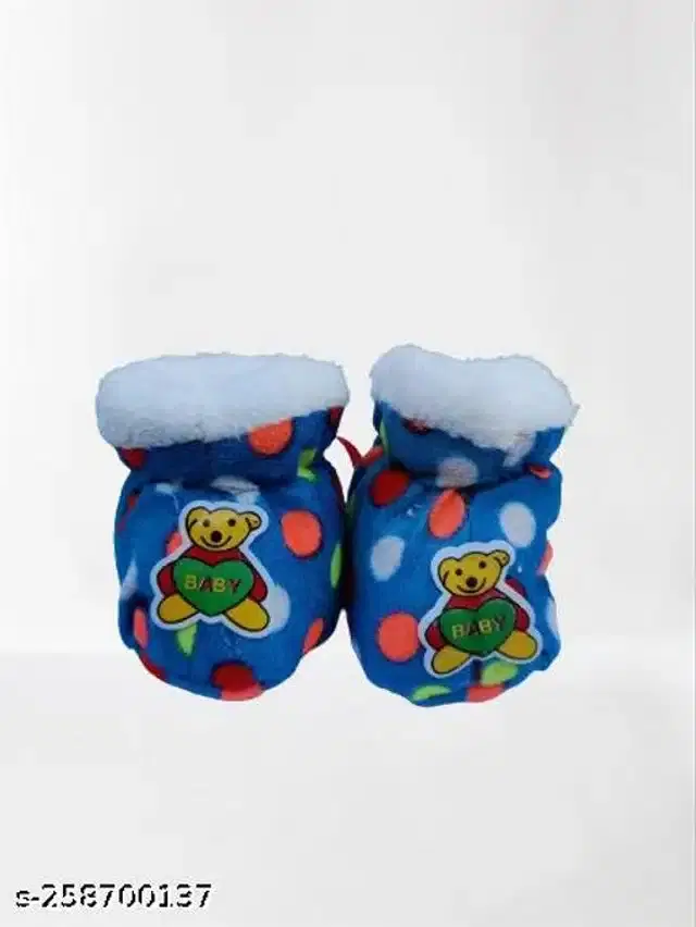 Infants Booties for Kids (Multicolor, 3-6 Months)