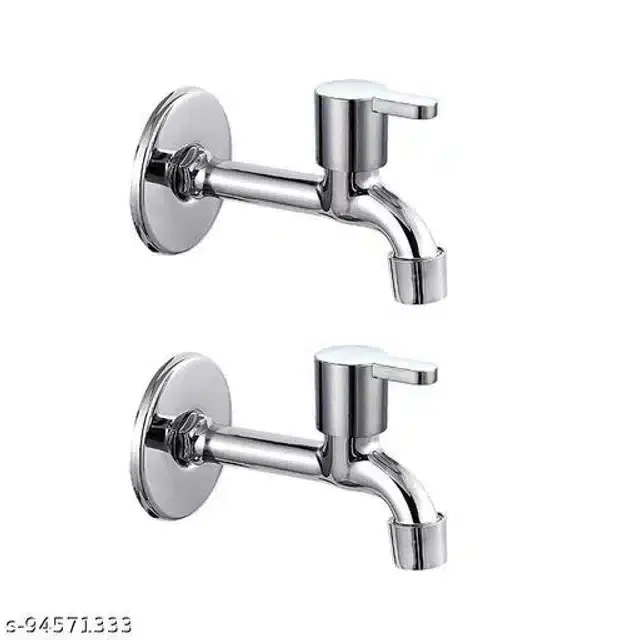Bathroom Tap, Silver, Pack Of 2