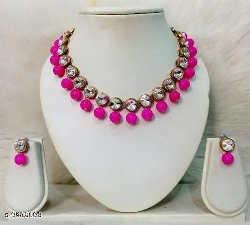 Shimmering Glittering Jewellery Sets, Pink