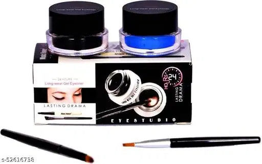 24 Hr Gel Eyeliner, Multicolor, Set of 1
