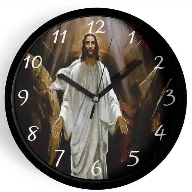 Analog Wall Clock, Multicolor, 7 inches