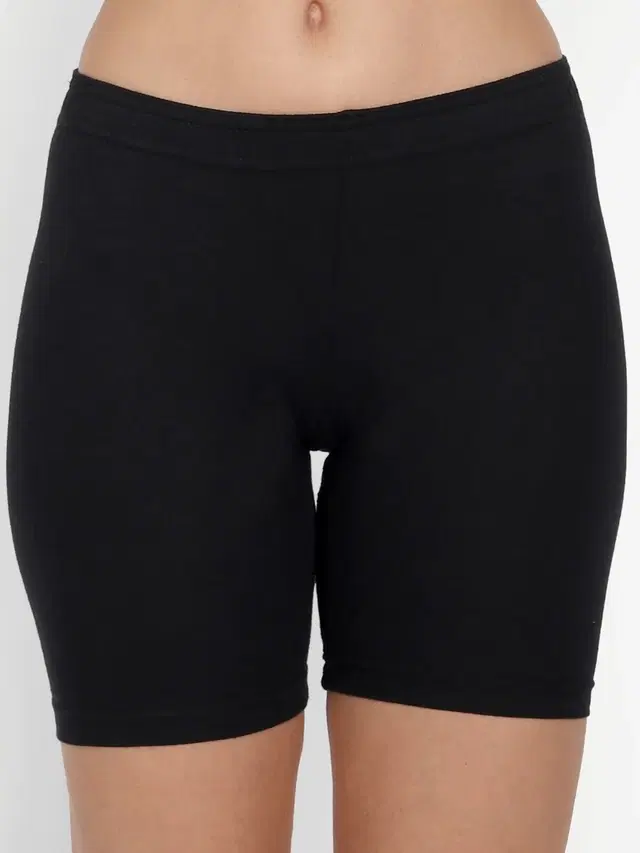 Cotton Shorts for Kids, Black (10-11 Years)